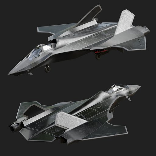 MSF-33 mutirole fighter futiristic jet | Military Aircraft models ...