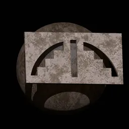 Rokviz Ancient ornament symbol brush