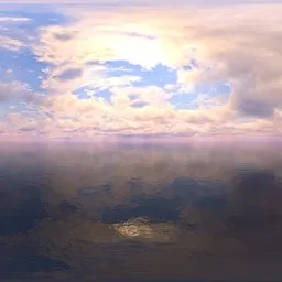 Real sky low clouds
