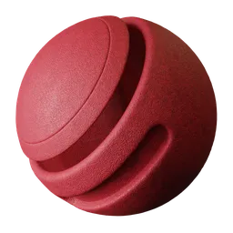 Red Textured Rubber