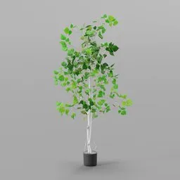 Birch Artificial Tree