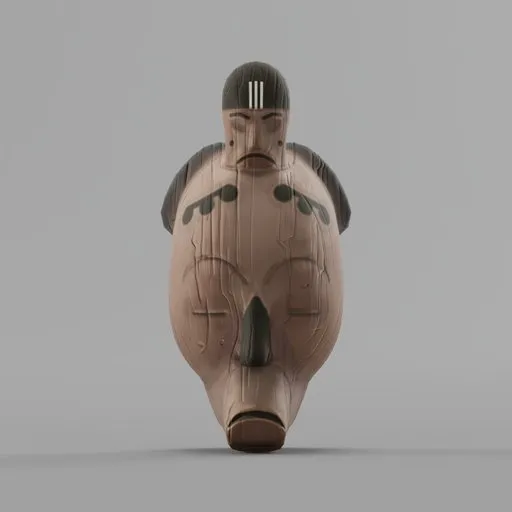 Tribe Mask brown