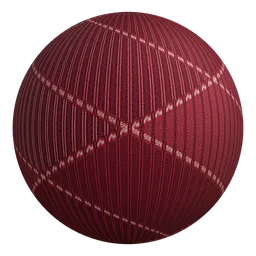 Procedural Red Fabric Pattern