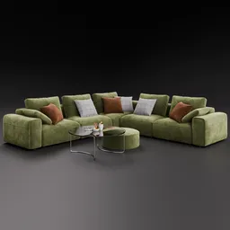 Sofa Rye Corner Velvet