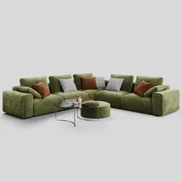 Sofa Rye Corner Velvet