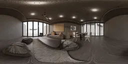 EarthToned Modern Living Room