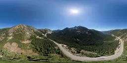 Road in Mountain Pass