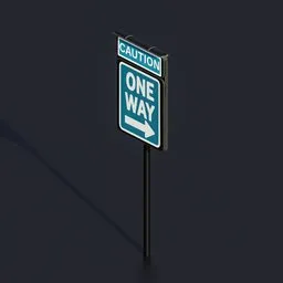 ONE WAY Sign