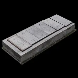 Scan Big Manhole Cover