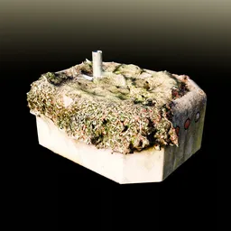 Street Bumber Flowerpot | Photo Scan