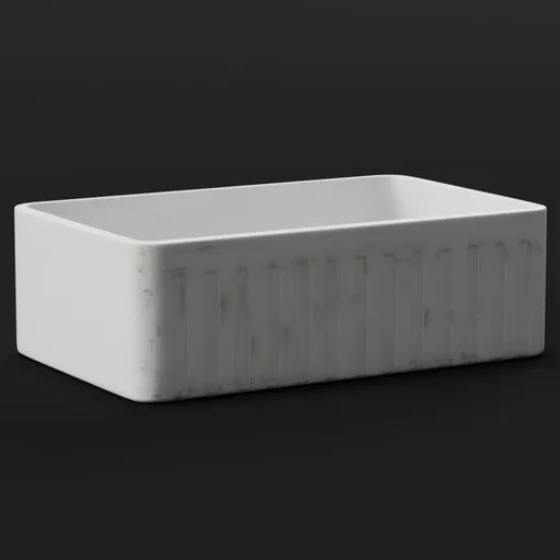 White Ceramic Planter