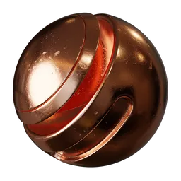 Heavy Scratched Painted Steel