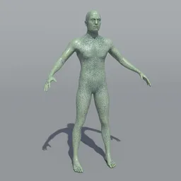 Alien Character Rigged