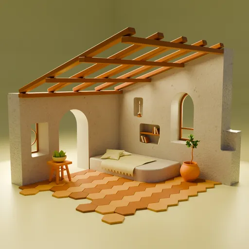 Desert Clay Room