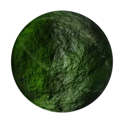 Realistic procedural dried seaweed texture for PBR rendering in Blender 3D, versatile for food scenes.