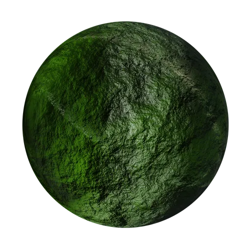 Realistic procedural dried seaweed texture for PBR rendering in Blender 3D, versatile for food scenes.