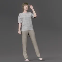 Daily female human Tousled Short Hair