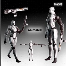 Girl EXO Armor + Arm V2 - V1