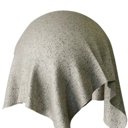 Plain Grey Chenille
