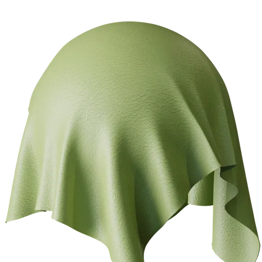 Calfskin Leather Moss Green