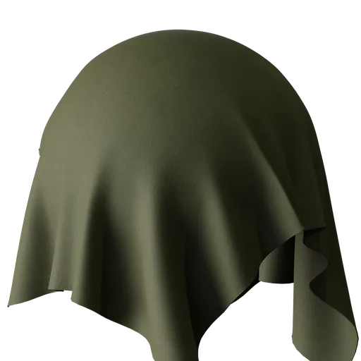 Felt kvadrat forest green