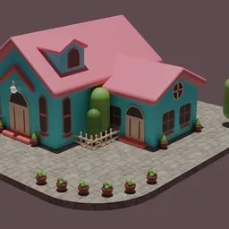 Stylized minimal House
