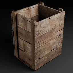 MK Wooden crate 013