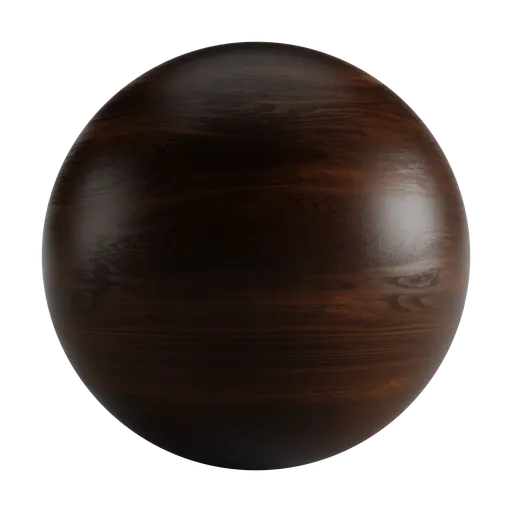 Polished Walnut Wood
