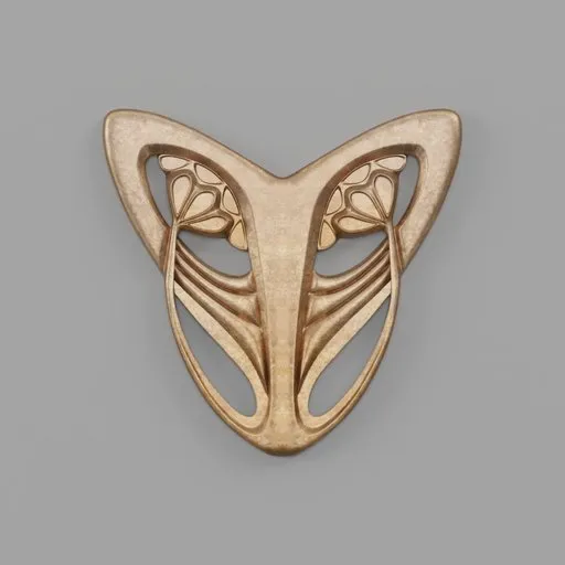 Jugendstil Cloak Buckle