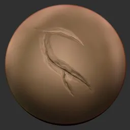 ER_Stylized Rock Leaf Crack