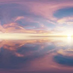 Dreamy Pastel Sunset