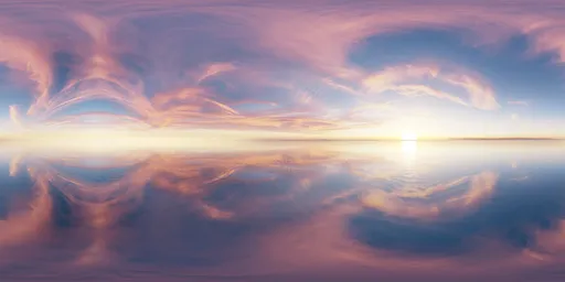 Dreamy Pastel Sunset