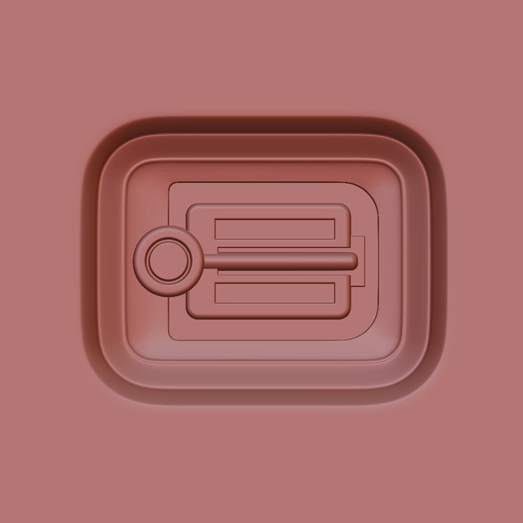 Panel Detail Brush 01 FREE 3D geometric brushes BlenderKit