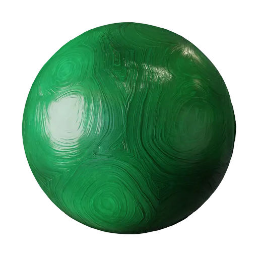 Green crystal
