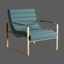 Chair olsen - Blue