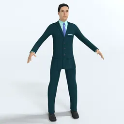 Mateo Character Rigged