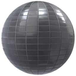 Glossy Grey Floor Tiles