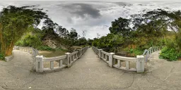 Bridge on a cloudy day