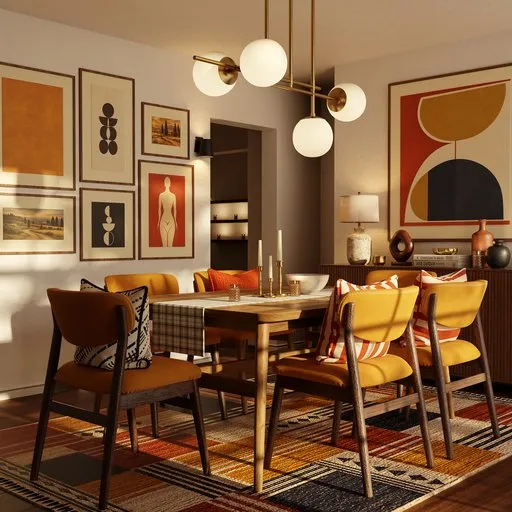 Midcentury Dining Room
