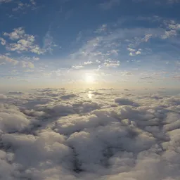 Above the Clouds Sunset