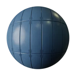 Blue tiles