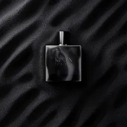 Noir Essence Perfume Bottle Mockup