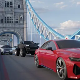 Urban Power Convoy on Bridge London