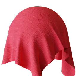 Red Woven Fabric