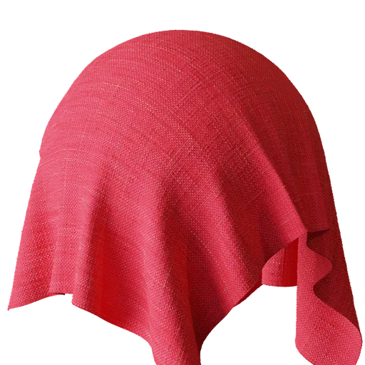 Red Woven Fabric