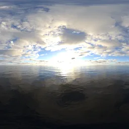 Sunset yellow light  cloud 16k