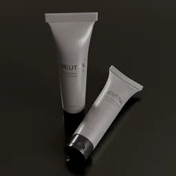 Scene: Skincare Tube Visualization