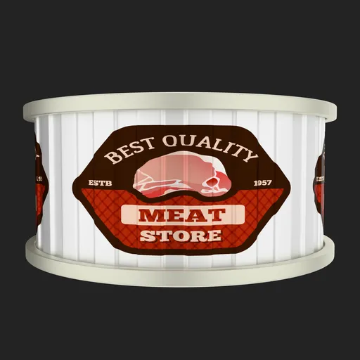 Canned Food Tin
