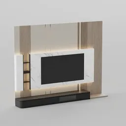 Contemporary TV Backdrop