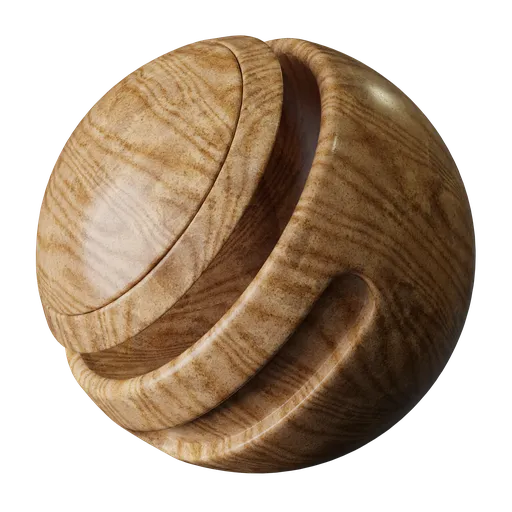 Varnished old wood